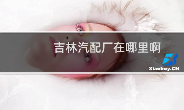 吉林汽配厂在哪里啊