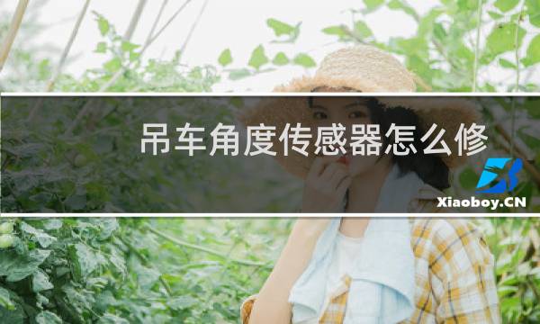 吊车角度传感器怎么修