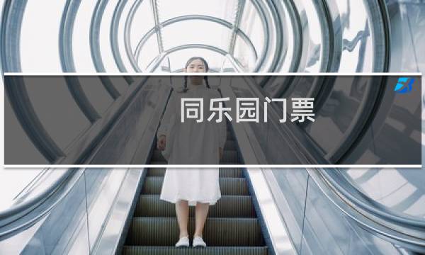 同乐园门票