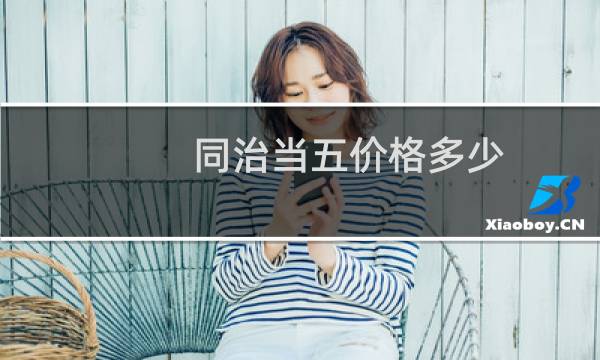 同治当五价格多少