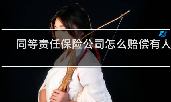 同等责任保险公司怎么赔偿有人伤