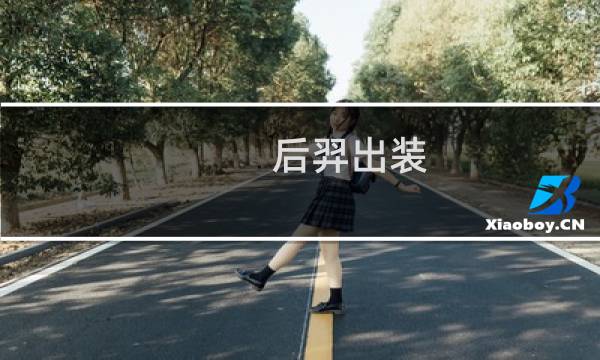 后羿出装 最强神装和铭文
