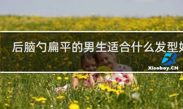 后脑勺扁平的男生适合什么发型好看