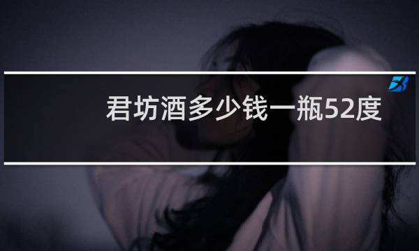 君坊酒多少钱一瓶52度