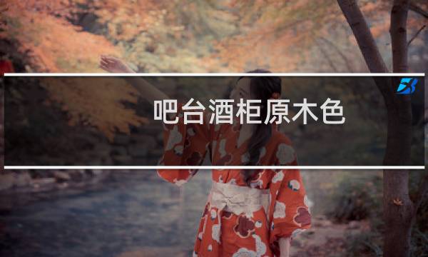 吧台酒柜原木色