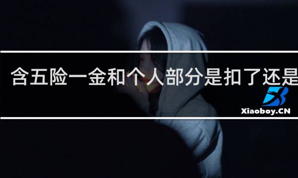 含五险一金和个人部分是扣了还是没扣