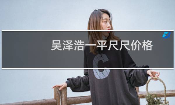 吴泽浩一平尺尺价格