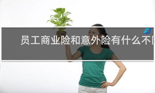 员工商业险和意外险有什么不同