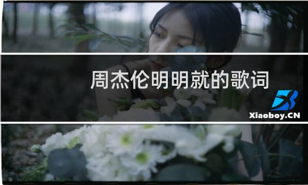 周杰伦明明就的歌词