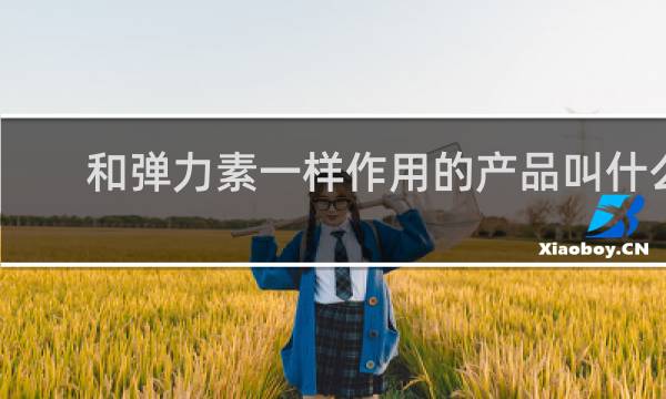 和弹力素一样作用的产品叫什么