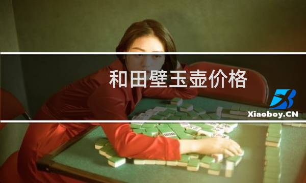 和田壁玉壶价格