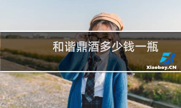 和谐鼎酒多少钱一瓶