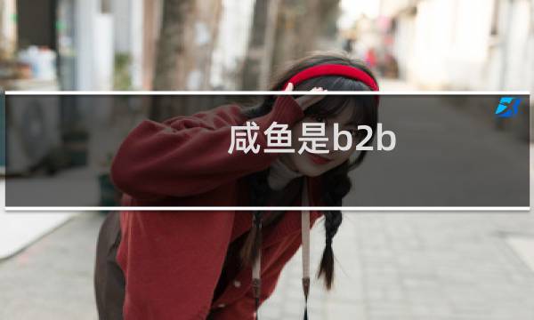咸鱼是b2b