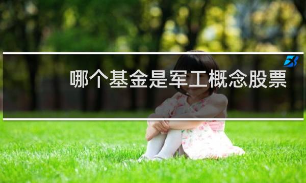 哪个基金是军工概念股票