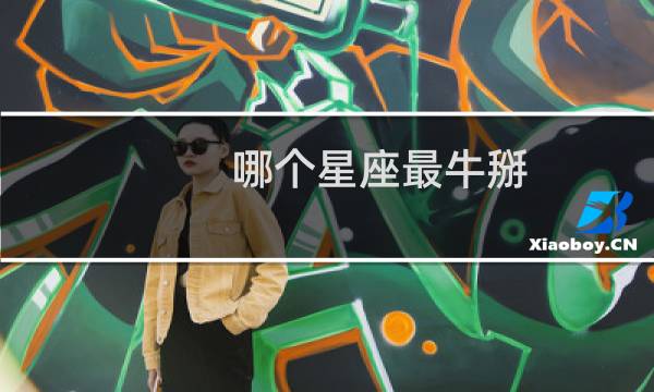 哪个星座最牛掰
