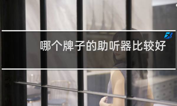 哪个牌子的助听器比较好