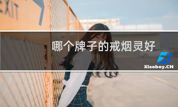 哪个牌子的戒烟灵好