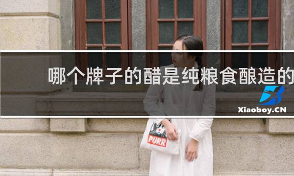 哪个牌子的醋是纯粮食酿造的