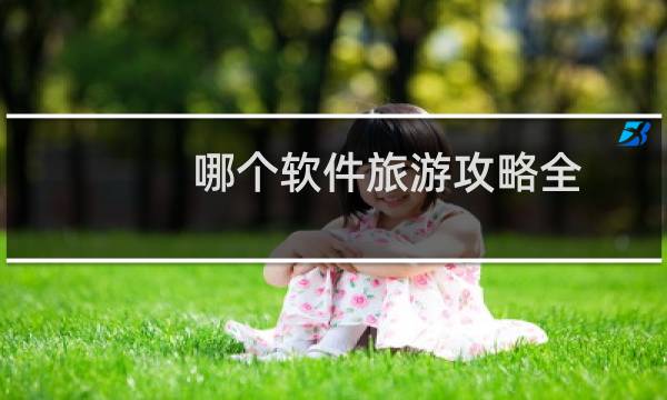 哪个软件旅游攻略全