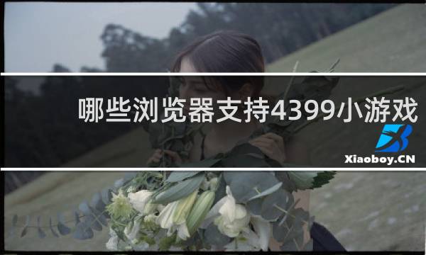 哪些浏览器支持4399小游戏