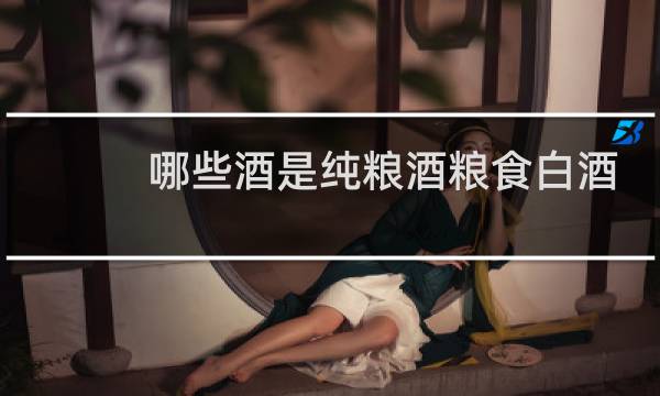 哪些酒是纯粮酒粮食白酒