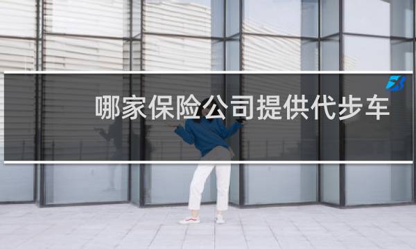 哪家保险公司提供代步车