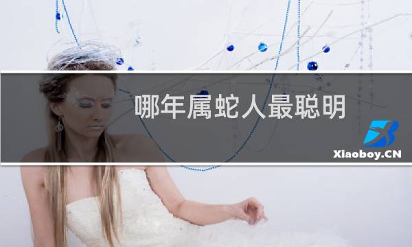 哪年属蛇人最聪明