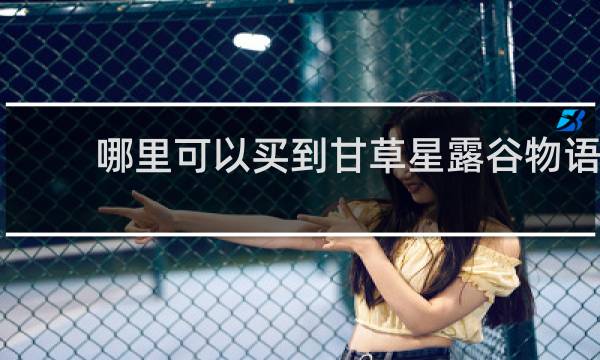 哪里可以买到甘草星露谷物语