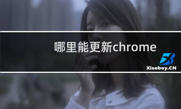 哪里能更新chrome