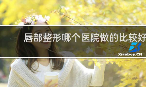 唇部整形哪个医院做的比较好