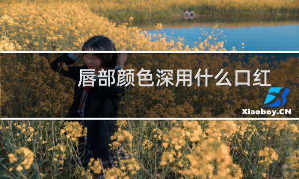 唇部颜色深用什么口红
