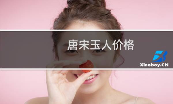 唐宋玉人价格
