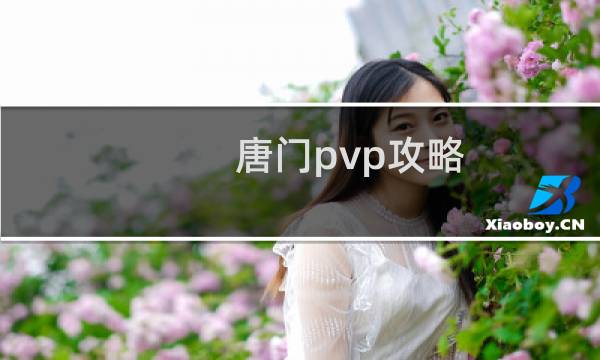 唐门pvp攻略