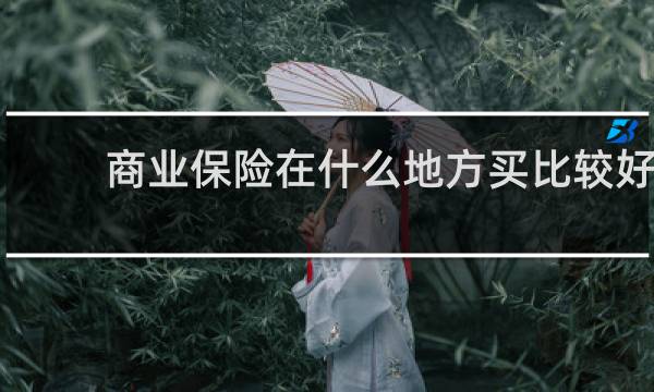 商业保险在什么地方买比较好
