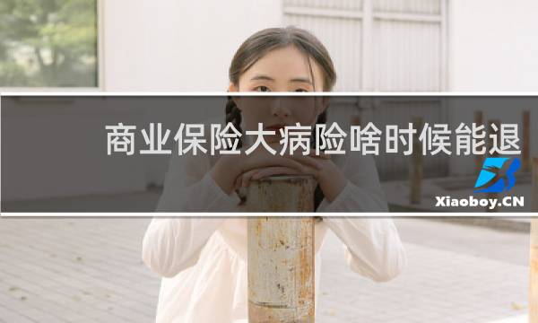 商业保险大病险啥时候能退