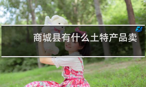 商城县有什么土特产品卖