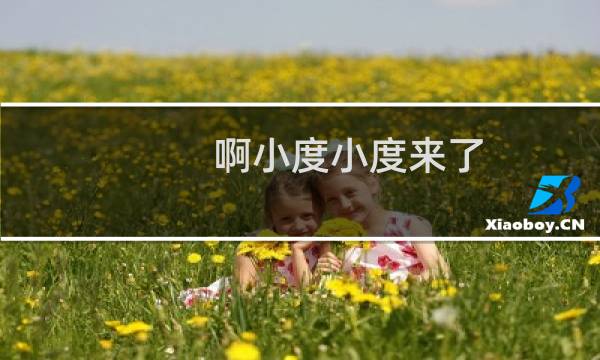 啊小度小度来了