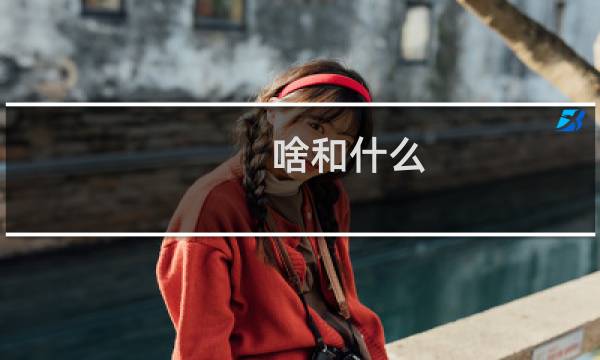 啥和什么
