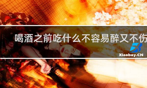 喝酒之前吃什么不容易醉又不伤胃