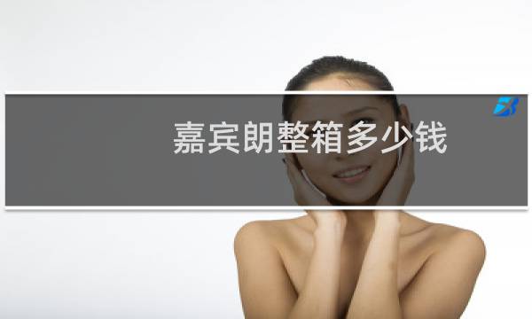 嘉宾朗整箱多少钱