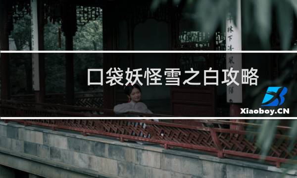 囗袋妖怪雪之白攻略