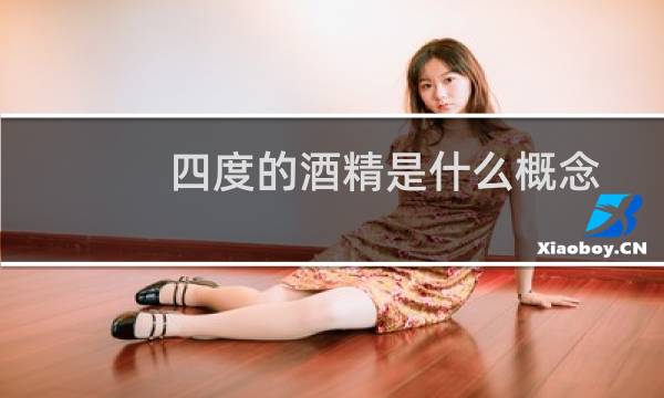 四度的酒精是什么概念