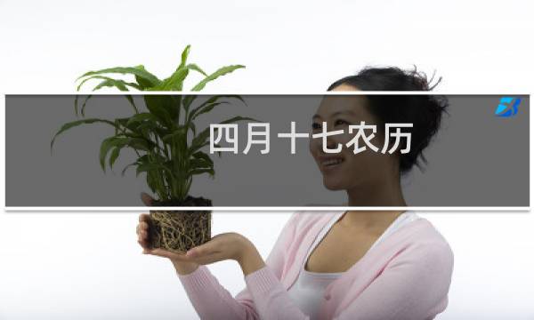 四月十七农历
