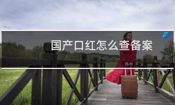 国产口红怎么查备案