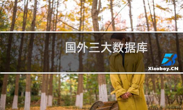 国外三大数据库