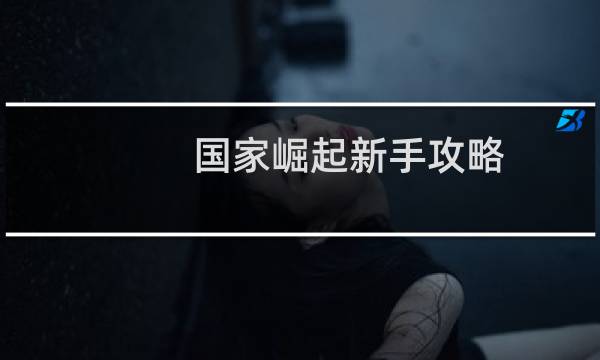 国家崛起新手攻略