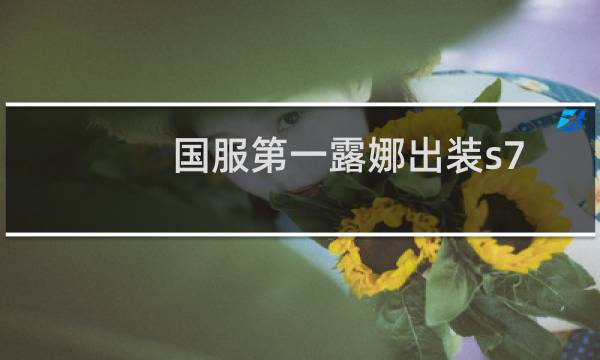国服第一露娜出装s7