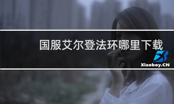 国服艾尔登法环哪里下载