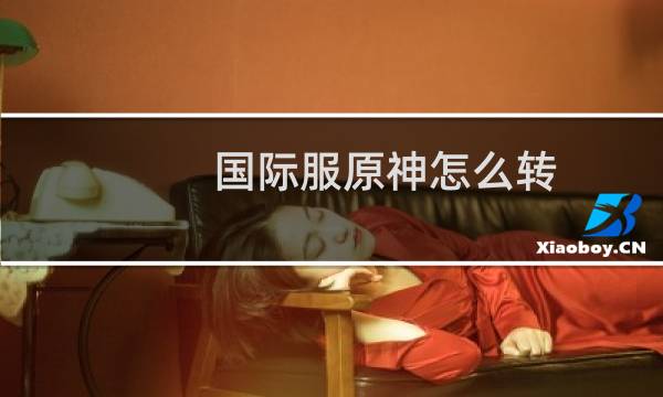 国际服原神怎么转