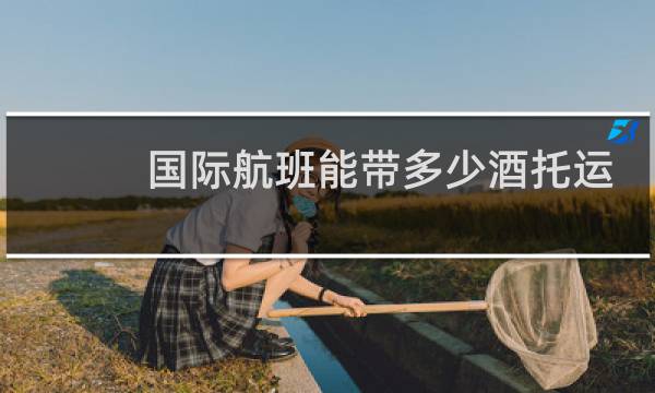 国际航班能带多少酒托运